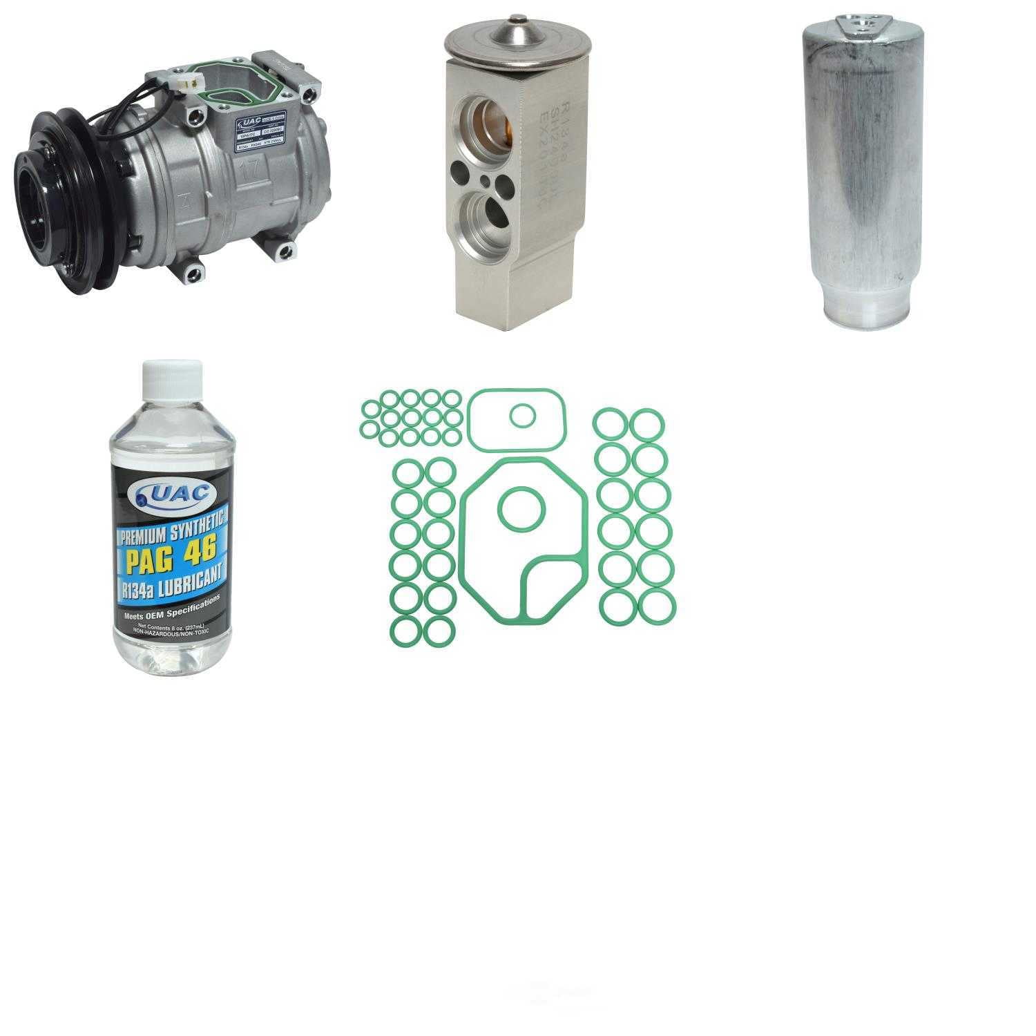 A/C Compressor and Component Kit -- Compressor Replacement Kit Fits select: 1994-1997 TOYOTA LAND CRUISER, 1996-1997 LEXUS LX