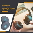 thumbnail image 3 of Methold 1 par de almohadillas para auriculares de ordenador, cojines redondos para auriculares, accesorios de reducción de ruido para Bose Videojuegos y accesorios Negro, 3 of 6