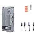 thumbnail image 1 of JMS586R M.2 NVMe SSD Enclosure 20Gbps 2280 Array Mobile Hard Disk Case SSD Alloy Box, 1 of 5