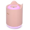 thumbnail image 1 of Mini humidificador de aire de escritorio con carga USB de 320ML para dormitorio, hogar, oficina, rosa, 1 of 12