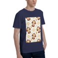 thumbnail image 2 of Bingfone Sloth Yoga Men'S Loose Fit Short-Sleeve Pocket T-Shirt, 2 of 7
