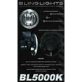 thumbnail image 3 of For 2014 2015 2016 2017 Nissan Leaf Halo Fog Lamp Driving Light Kit, 3 of 4