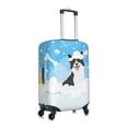 thumbnail image 3 of Balery Collie In Bathtub Luggage Cover Protector, Scratch And Dirt Resistant, Fits 18-32 Inch Luggage - Large, 3 of 9