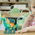 thumbnail image 4 of Juego de construcción de bricolaje Zulema Dinosaurio Braquiosaurio Desmontar, 4 of 8