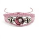 thumbnail image 3 of Pulsera de figura de Demon Slayer para fanáticos de niñas, brazaletes de cuero Rosa hechos a mano, póster de Anime Kimetsu No Yaiba Blade of Ghost, regalo, 3 of 5