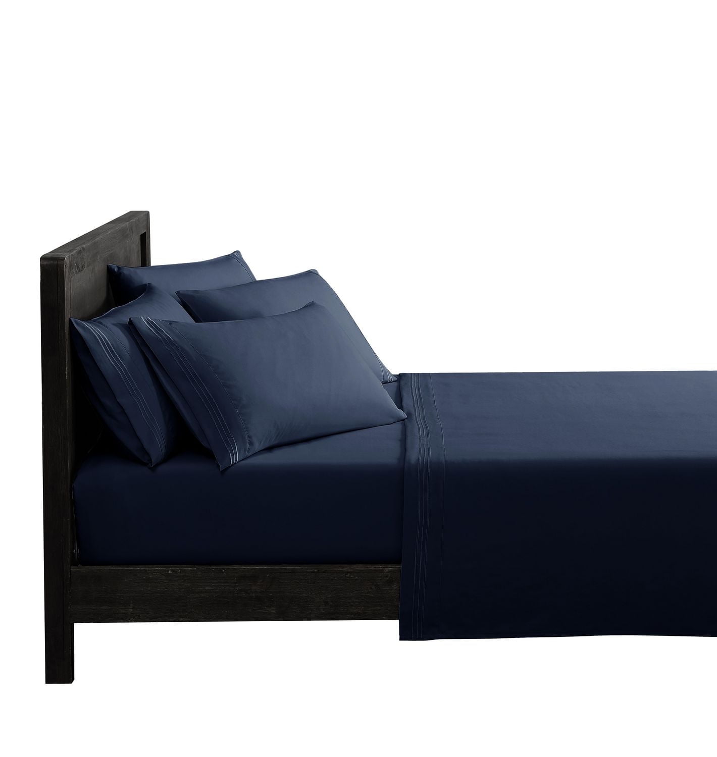 Hometrends Super Soft Embroidered Luxury Sheet Set  6pcs, Sizes: Twin/XL-King