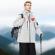 thumbnail image 5 of Anoraks para mujer y hombre, chaqueta impermeable, transpirable, fina, para ciclismo, para viajes, exteriores, cortavientos con capucha, 5 of 9