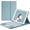 Sky Blue, variant on Detachable Round Keys Keyboard Case with Multi-Touch Trackpad & Pen Holder for Amazon Fire HD 10 / HD 10 Plus 10.1 Inch (11th Gen 2021 / 13th Gen 2023),Sky Blue