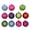 Multicolor, variant on 26-Count Multicolor Ball Shatterproof Christmas Ornaments, 3", by Holiday Time