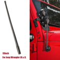 thumbnail image 1 of Antenna For Jeep Wrangler Jk Jku Jl Jlu Rubicon Sahara Gladiator 13 Inches Reception Mast Adapter Car Accessories 2007-2021, 1 of 4