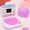 Pink, variant on 3D Gravity Maze Puzzle by Funtogether Toys, Ages 6+, 1 Pc, Rotating Brain Teaser Cube for Kids & Adults