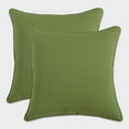 thumbnail image 5 of Pillow Perfect  Outdoor Forsyth Corded 18.5-inch Square Throw Pillow (Set of 2) Blue, 5 of 5