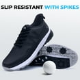 thumbnail image 4 of Artlea Men's Golf Shoes Spiked Golf Sneakers for Men Professional Non-slip Walking Shoes for Golfers, US Size 7, 4 of 7