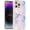 LO-Iridescent Pastel Swirls, variant on Case for iPhone 15 Case [Compatible with MagSafe] with Matte Black Double Snake Design, Cute Phone Cover for Women Girls and Men, Slim Shockproof Bumper with Gold Accents