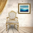 thumbnail image 3 of Hamilton, Taylor 18x15 Gold Ornate Wood Framed with Double Matting Museum Art Print Titled - Reflection on the Horizon II, 3 of 4