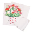 thumbnail image 3 of Dvkptbk Greeting Cards Mother's Day Three-Dimensional Greeting Card Rose Holding Flowers Paper Carving Card Mother's Day Gift Invitation Cards on Clearance, 3 of 9