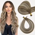 thumbnail image 1 of Extensiones de cabello Full Shine Genius Weft, 18 pulgadas, 50 g, 1 of 9