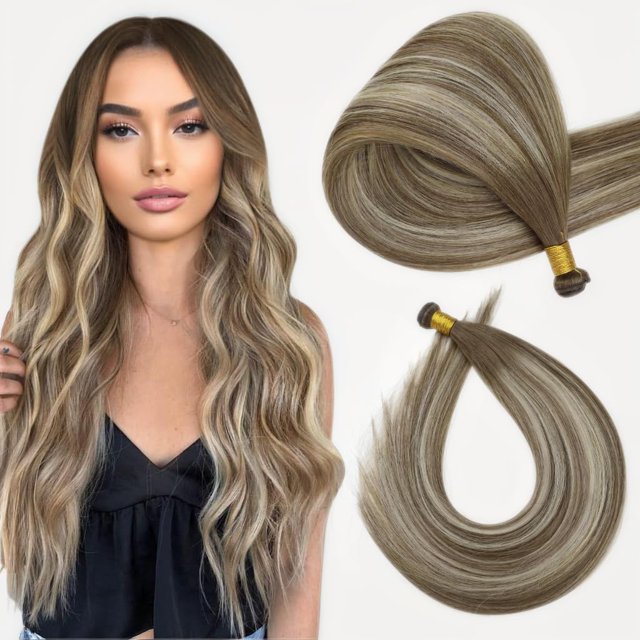 Extensiones de cabello Full Shine Genius Weft, 18 pulgadas, 50 g