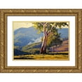 thumbnail image 1 of Gercken, Graham 14x11 Gold Ornate Wood Framed with Double Matting Museum Art Print Titled - Koala Gum Tree, 1 of 4