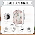 thumbnail image 6 of HELLHERO Stylish Coffee Machine Dust Cover Handle Polyester for Kitchen Counter, Hummingbird Floral Pattern, 6 of 6
