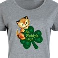 thumbnail image 3 of Instant Message - Vintage St. Paddy's Day Cat  - Women's Any Way Dress, 3 of 7