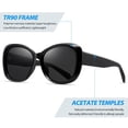 thumbnail image 4 of Lentes de sol Joopin grandes de acetato polarizados UV400 para mujer, 4 of 6