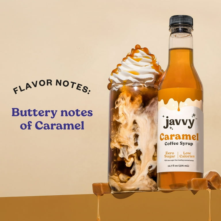 Javvy Coffee Syrup - Zero Sugar, Zero Calorie, Coffee Flavoring