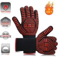 thumbnail image 2 of Guantes para barbacoa, guantes cálidos, guantes de invierno, guantes de jardinería, guantes para exteriores, guantes de algodón retardantes de llama, escaldaduras y altas temperaturas, un pa, 2 of 5