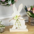 thumbnail image 2 of Northlight Distressed Rabbit Silhouette Easter Decoration - 11.25", 2 of 5