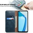 thumbnail image 2 of Wallet Case for OnePlus 9 Pro, Folio Flip PU Leather Magnetic Buckle Slim Back Cover Built-in Card Holder Slot and Stand for OnePlus 9 Pro 5G (Blue), 2 of 12