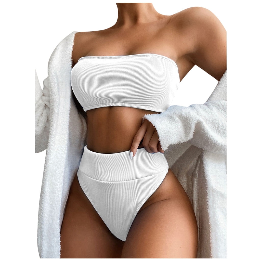 Bandeau bikini set sale sale