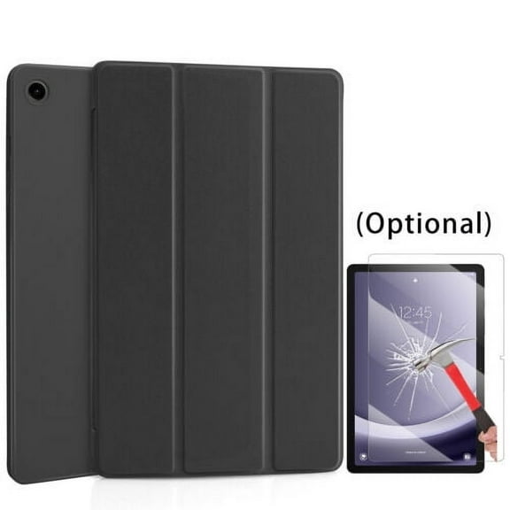 Elegant Choise For  Samsung Galaxy Tab A9  11" 2023 Leather Stand Case Cover / Screen Protector