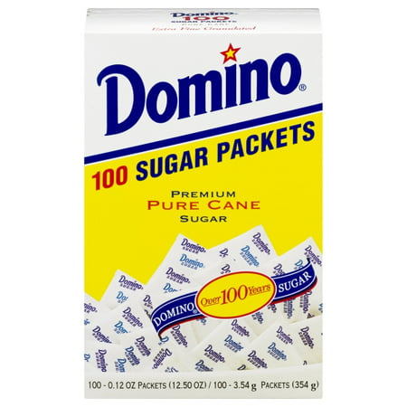 Domino 100 1/8 Oz White Sugar Pa