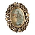 thumbnail image 3 of Antique Photo Frames Floral Embossed Oil Painting Frame Resin for Home Decor, 3 of 8