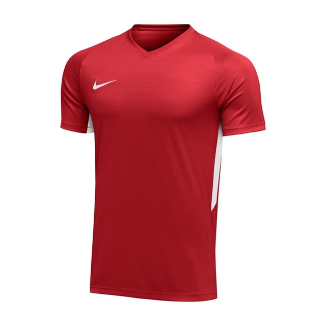 Nike Maillot de Soccer Unisexe Dry Tiempo pour Garçons, Rouge, Grands Enfants (8-20), TG