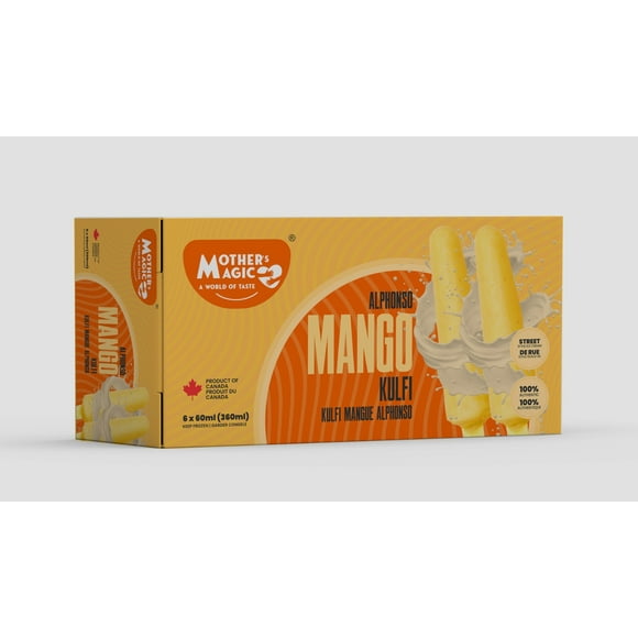 Bâton de mangue Kulfi magique de mère