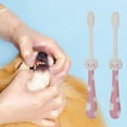 thumbnail image 3 of enjoywould 2Pcs Cat Small Dog Toothbrush Kit Cat Dog Dental Care Soft Bristles Cartoon Shape Multi-Functional Dental Cleaning Kit, 3 of 10