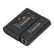thumbnail image 2 of Probador de cable de red LED ABS Detección precisa Probador de cable LAN portátil Negro RJ45 RJ11, 2 of 12