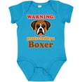 thumbnail image 3 of Inktastic Protected by a Boxer Dog Boys or Girls Baby Bodysuit, 3 of 5