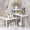 White, variant on Countertop Organizer Organization, 3 Tier Moveable Corner Shelf Organizer for Kitchen, Bathroom, Spice Rack, Coffee Area, Over Sink, Dresser Table (Rustic Brown)
