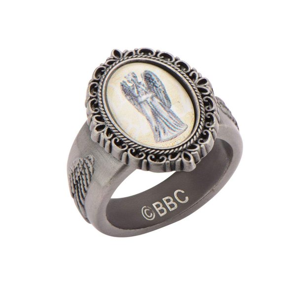 Anillo Animewild Doctor Who Weeping Angel Cameo Talla 8