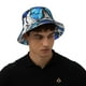 thumbnail image 4 of Balery Blue and White Butterflies Sombreros para el sol para hombre y mujer, sombrero de pescador con UPF 50+, 4 of 6