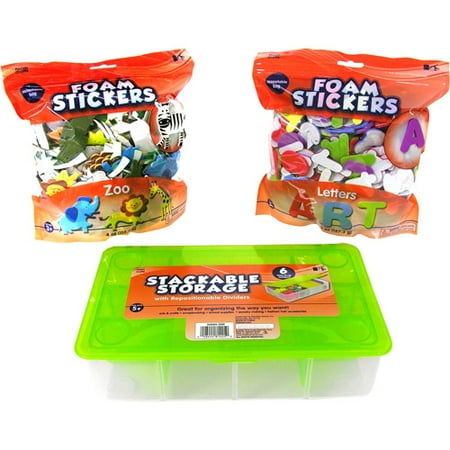 Creative Hands Foam Stickers With Storag