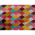 thumbnail image 4 of oneOone Cotton Poplin Multicolor Fabric Argyle Check Sewing Craft Projects Fabric Prints By Yard 42 Inch Wide, 4 of 4
