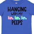 thumbnail image 4 of Inktastic Easter Hanging with My Peeps Pastel Bunnies Boys or Girls Toddler T-Shirt, 4 of 5