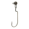 thumbnail image 4 of Eagle Claw Lazer Sharp Swing Head Fishing Jig, Green Pumpkin, 1/4 oz., BSHU14, 4 of 5