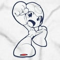 thumbnail image 2 of Mega Man Video Game Kawaii Character Romper Boys or Girls Infant Baby Brisco Brands NB, 2 of 6