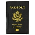 thumbnail image 5 of menswallet Marshal USA Gold Logo Passport Cover Holder for Travel 151 PU USA (C) Babu Blue, 5 of 62