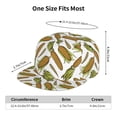 thumbnail image 2 of Adjustable Baseball Cap, Cute Corn Flat Bill Trucker Flat Brim Hats Dad Hat for Men Women - Snapback Hat Adjustable Size, 2 of 7