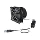 thumbnail image 5 of Ventilador extractor de techo y de pared, ventilación de invernadero de energía libre 1 ventilador, 5 of 9